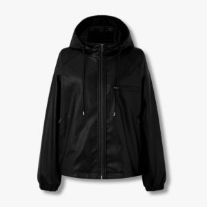 스튜디오톰보이 [롯데백화점][톰보이]탈착 후디 신세틱 레더 점퍼 (9105361104)