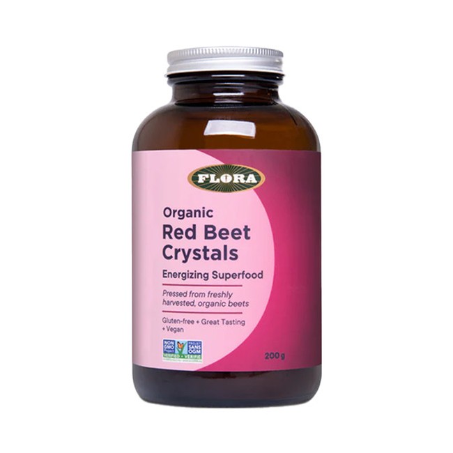Flora 플로라 오가닉 슈퍼푸드 <b>레드 비트 크리스탈</b> Red Beet 200g 2개