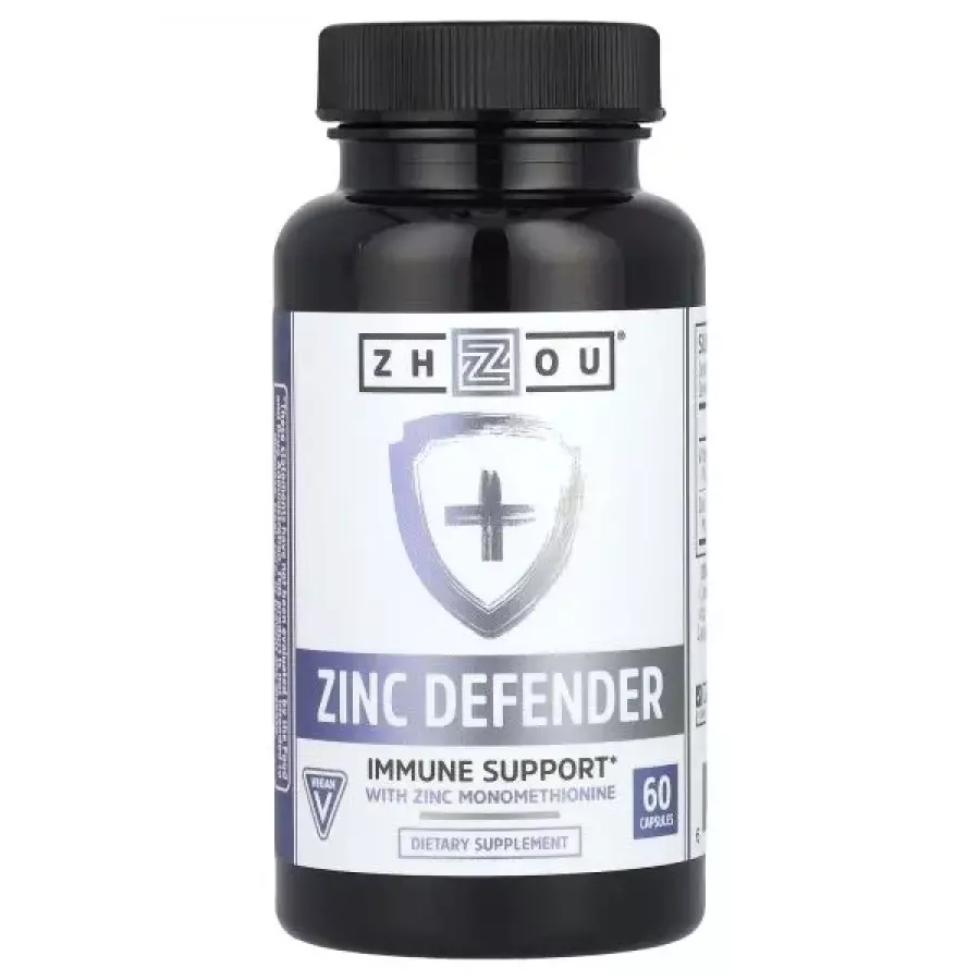 Zhou Nutrition, 징크 보호제, 캡슐 60정