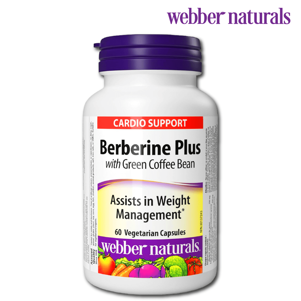 <b>웨버</b>네추럴 캐나다 베르베린 250mg +그린커피빈 200mg 60캡슐 혈당지원 지방흡수억제