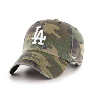 [47브랜드] MLB모자 다저스 카모 화이트빅로고