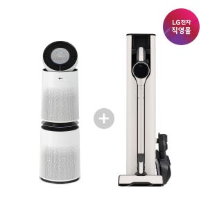[롯데백화점] LG전자 [LG전자 직영] LG 공기청정기+청소기 세트모델 AS305DWWA+AX958BWE LE1221510944