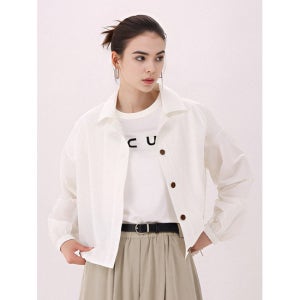 [아쿠드]26ss Crispy Cropped Shirt White WHITE ACL21-0302-030