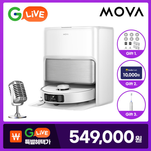 MOVA P70 Pro Ultra 자동세척/열풍건조 로봇청소기 (549,000원) (무료)