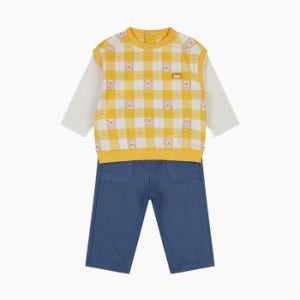 해피랜드 HC08 베어체크상하 상하 H1121215 (S49164626)