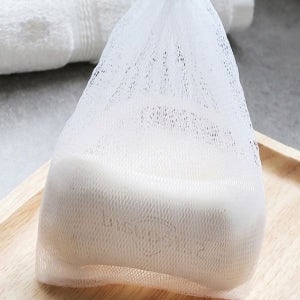 욕실 세면 비누 거품 생성 망사 주머니 촘촘한 그물망 세안 클렌징 폼 풍성