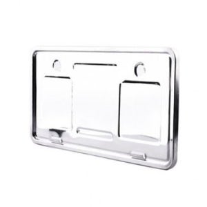 자동차 번호판 플레이트 가드 스텐 보조판 넘버판 세트