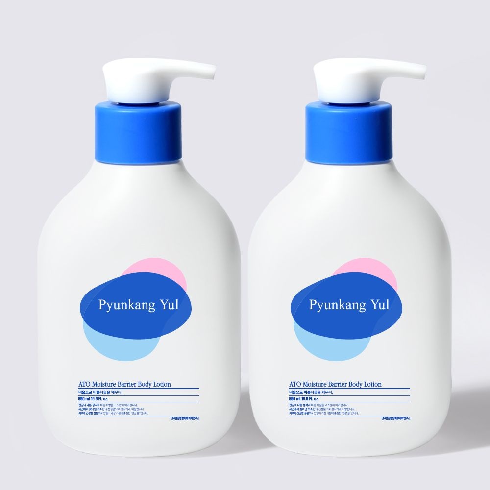 편강율 보습장벽 바디로션 사계절용 아토 590ml 2개입
