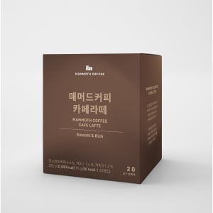 매머드 카페라떼 (16G*20입)