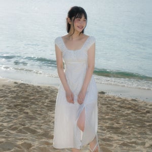 [로제프란츠] Floral Lace Slim Long Dress [Ivory]