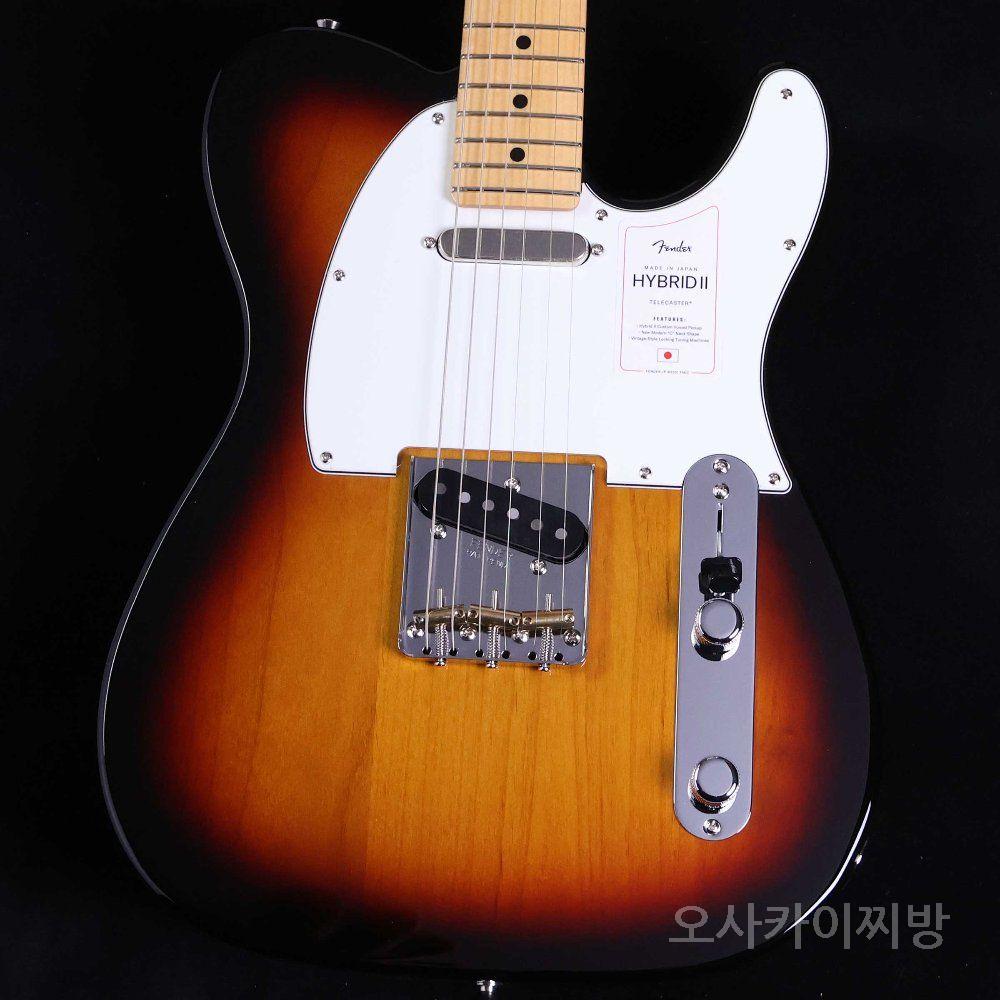 Fender 펜더 텔레캐스터 일렉기타 일펜 재팬 하이브리드2 3컬러 선버스트