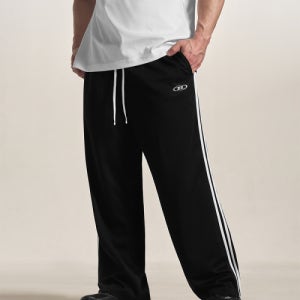 [본투윈] SYMBOL B MESH TRACK PANTS [BLACK WHITE] BH2MLP221BW