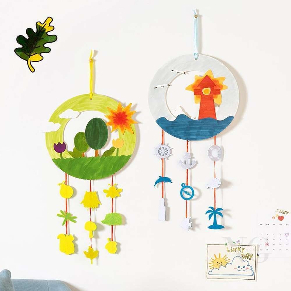 여름 모빌 DIY 키트 모빌만들기부자재 초등학교만들기 아기모빌만들기