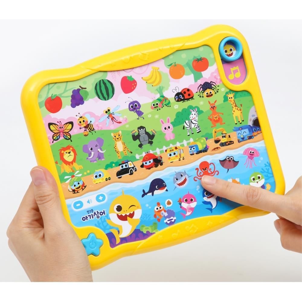 아기상어 단어 학습놀이 동요패드 영유아 아기 교구