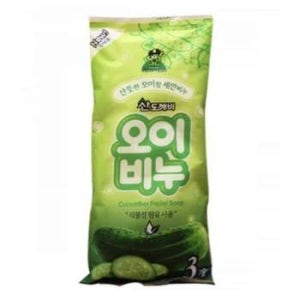 오이비누 3개 클렌징바 실속형비누 세안비누
