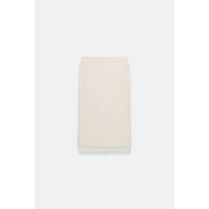 자라 레이스 미디 스커트 2558563