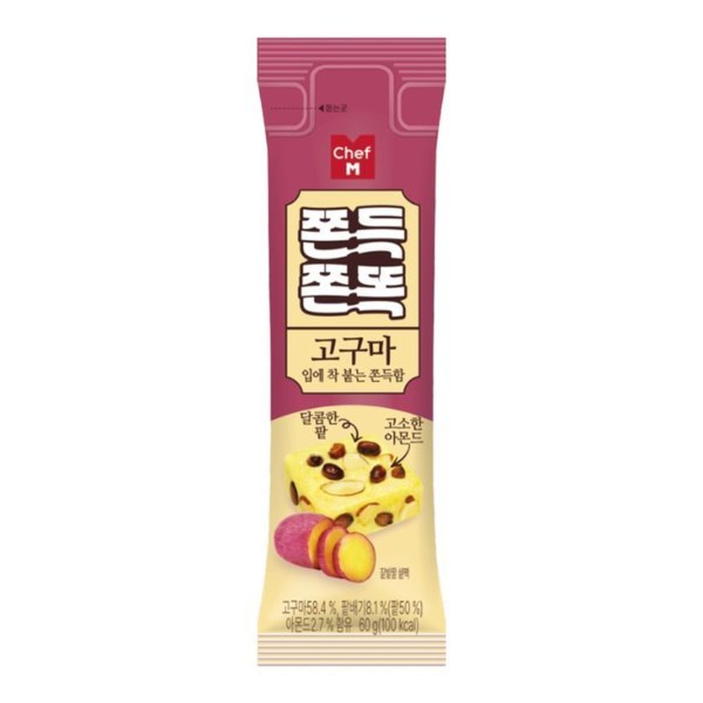 쉐프엠 쫀득쫀똑 고구마 성분 분석