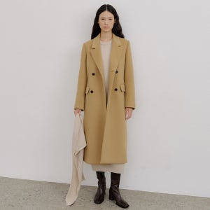 오떼뜨 CASHMERE DOUBLE STAND LONG COAT OCTCT174