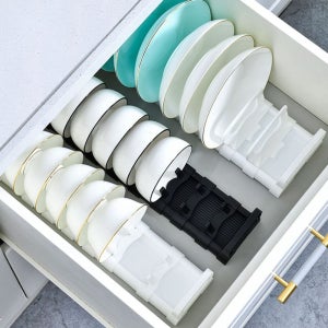 주방서랍정리 간격조절 그릇정리대 접시정리대 접시 그릇정리대 접시정리대 접시거치대