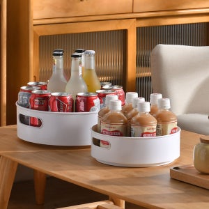 원형 양념 회전트레이 찾기편한 주방정리노하우 회전트레이 회전양념통 양념회전트레이