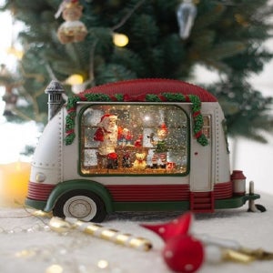 22152 크리스마스 캠핑카 워터볼 오르골 오르골선물 크리스마스선물 기념일선물