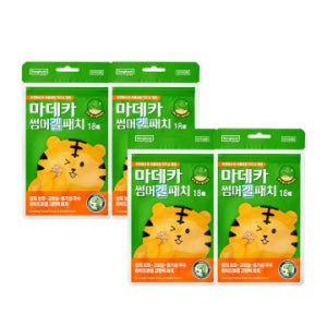 동국제약 마데카 썸머 겔 패치 72매(18매x4개) /유아 어린이 벌레 모기 물렸을 때 스티커 패치 밴드