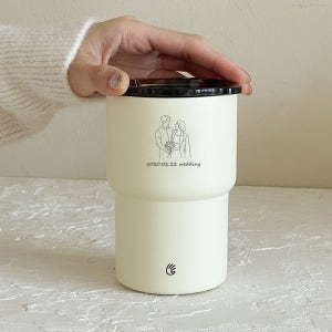 데일리 미니 텀블러 · 원스 480ml 각인 맞춤제작, 캐리보틀