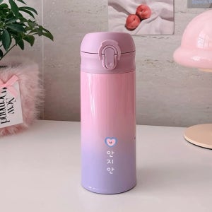 [맞춤제작] 이지보틀 350ml 컬러인쇄 텀블러 선물 각인, 캐리보틀
