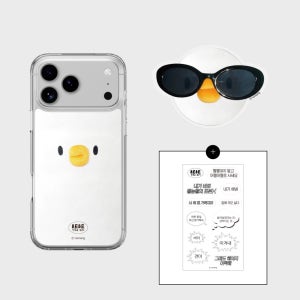 [SET] 베베더오리 얼굴 클리어 마그넷 케이스 3종 세트 for iPhone17 Series