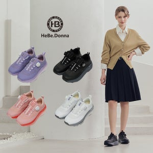 헤베도나 맥스클라우드 듀얼쿠션 다이얼 워킹화 (여성)