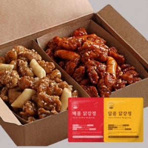저당 닭강정, 성수동905 순살 닭강정 매콤 달콤 닭강정 4팩