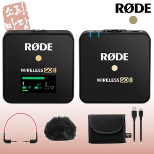 RODE 로데 와이어리스고 2 Wireless GO2 Single 무선 마이크 싱글 1ch