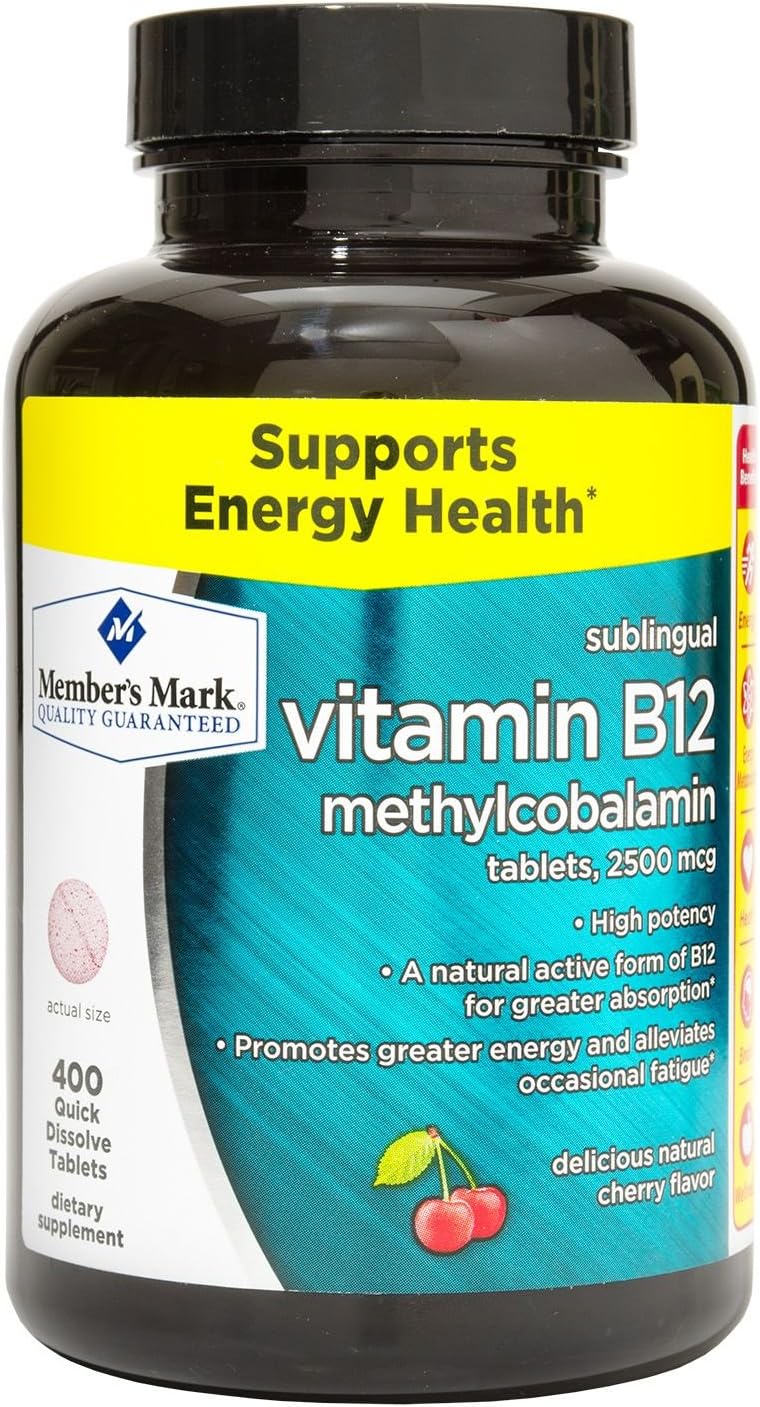 <b>멤버스 마크 비타민</b> B-12 2500mcg 400정