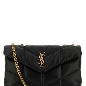 생로랑 퀼팅 램스킨 푸퍼 토트백 블랙 759337 1EL07 1000 미니 가방 YSL MINI BAG MONO 814328 115137411