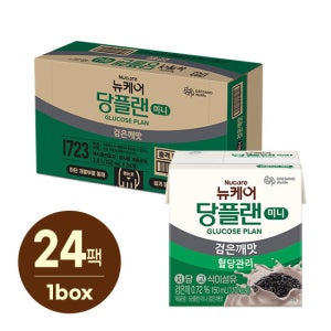 (본사직영) 뉴케어 당플랜 미니검은깨맛 (150mlx24팩), 1박스