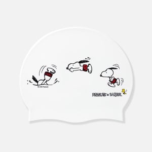 배럴 PNTS 다이빙 스누피 실리콘 스윔 캡  B6SUASC071WHT