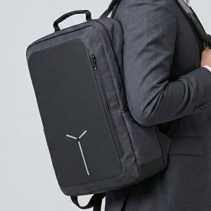 히키스 ED2BUG 사각 노트북 15.6인치 심플 출근 백팩 3color