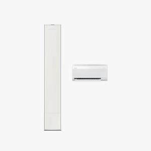 [롯데백화점] 삼성전자 삼성 비스포크 AI 무풍 갤러리 에어컨 2in1 일반배관 AF80F19D25BRS1 LE1221546235