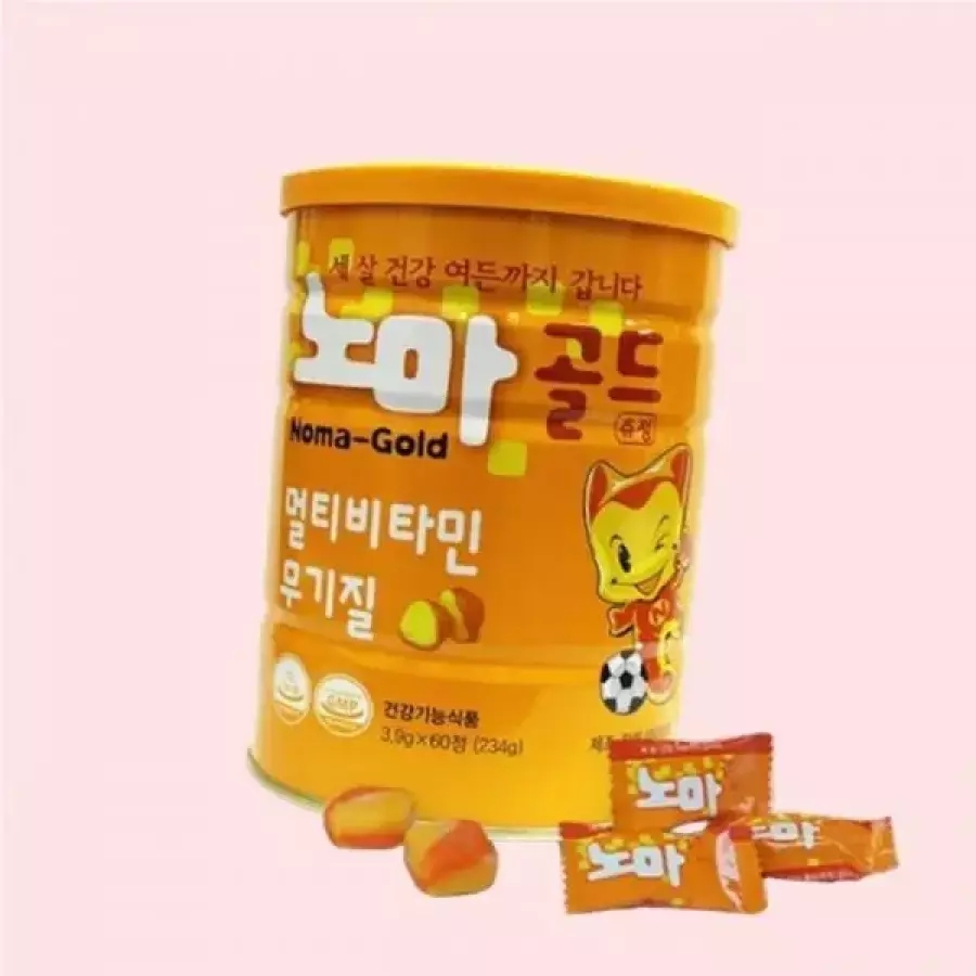 <b>삼아제약</b> 노마골드 츄정 60정 멀티<b>비타민</b> 4455934