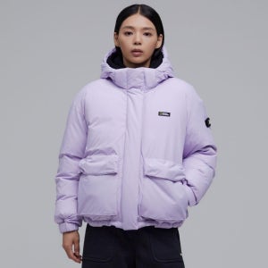 내셔널지오그래픽 N234WDW901 여성 듀공 후드 숏다운 점퍼 LAVENDER