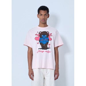 STORY MFG 반팔 티셔츠 SSS26TSGRACOTINL PINK 남성 SS26