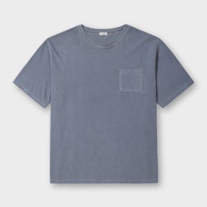 [테일던] Steve Short Sleeve Pocket Tshirts Blue TD2635TS111MBL
