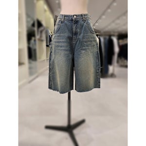 바인드 발염 카펜터 버뮤다 데님 반바지 DHGU3WDP141