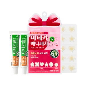 동국제약 메디패치 마데카솔 연고 8g x2개+메디패치 꽃,별,하트 모양 53매(혼합형)