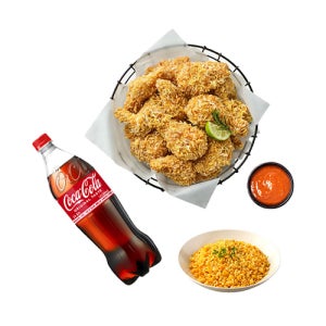 [BHC] 콰삭킹+뿌링클라이스+콜라1.25L