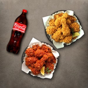 [BHC] 후라이드+양념치킨+콜라1.25L