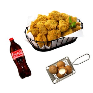 [BHC] 뿌링클순살+치즈볼+콜라1.25L