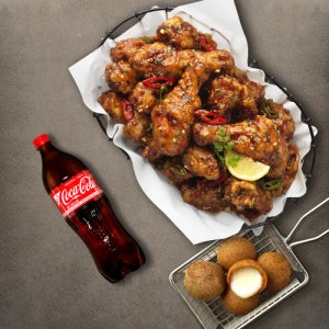 [BHC] 맛초킹콤보+치즈볼+콜라1.25L