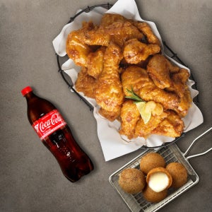 [BHC] 골드킹콤보+치즈볼+콜라1.25L