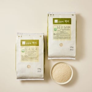 [롯데백화점] 올가홀푸드 [산지직송]ORGA 특등급 삼광벼 백미 20kg(10kgX2EA) LE1221523917